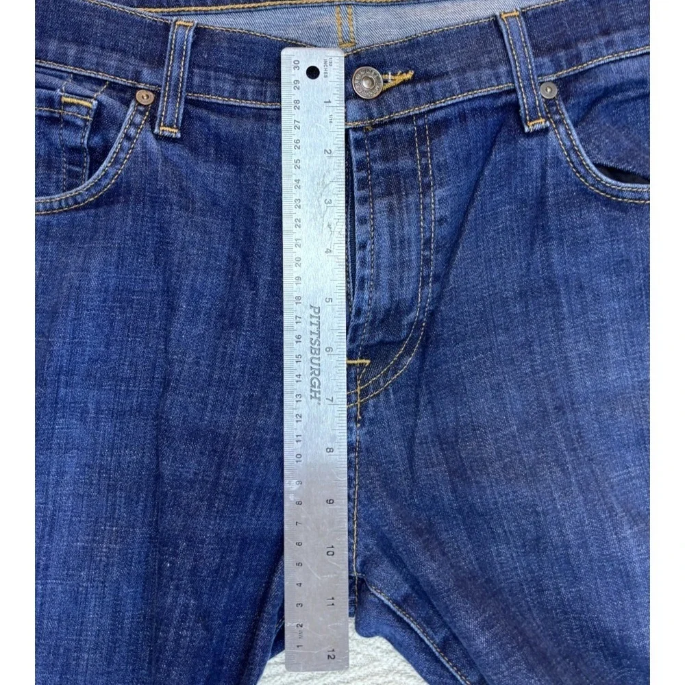 NWOT 7 For All Mankind Carsen Easy Straight Leg Jeans Mens 38x32